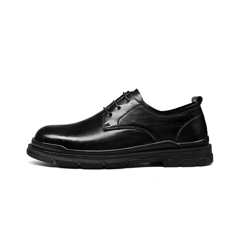 Bronson Black Elevator Shoe | Levante Shoes