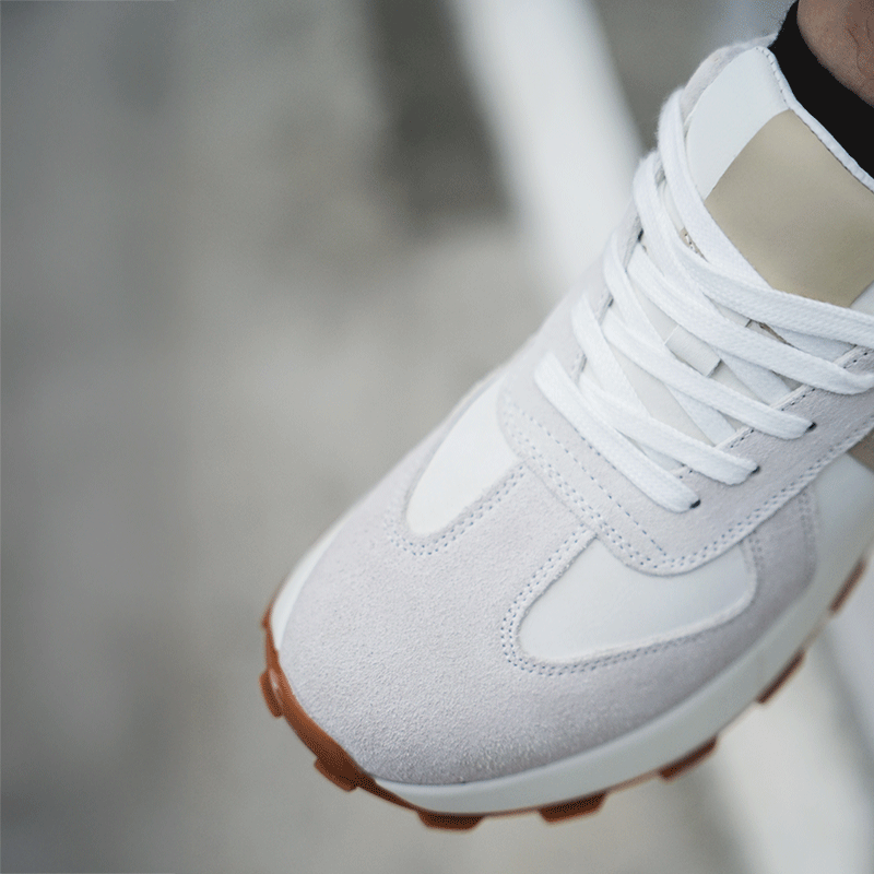 Top Close Up of Camden Elevator Sneakers | Levante Shoes
