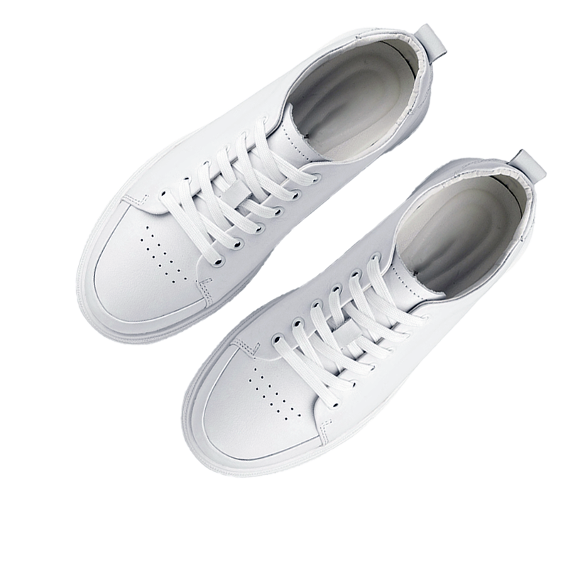 Top View of Cruze Sneakers in White | Levante Shoes