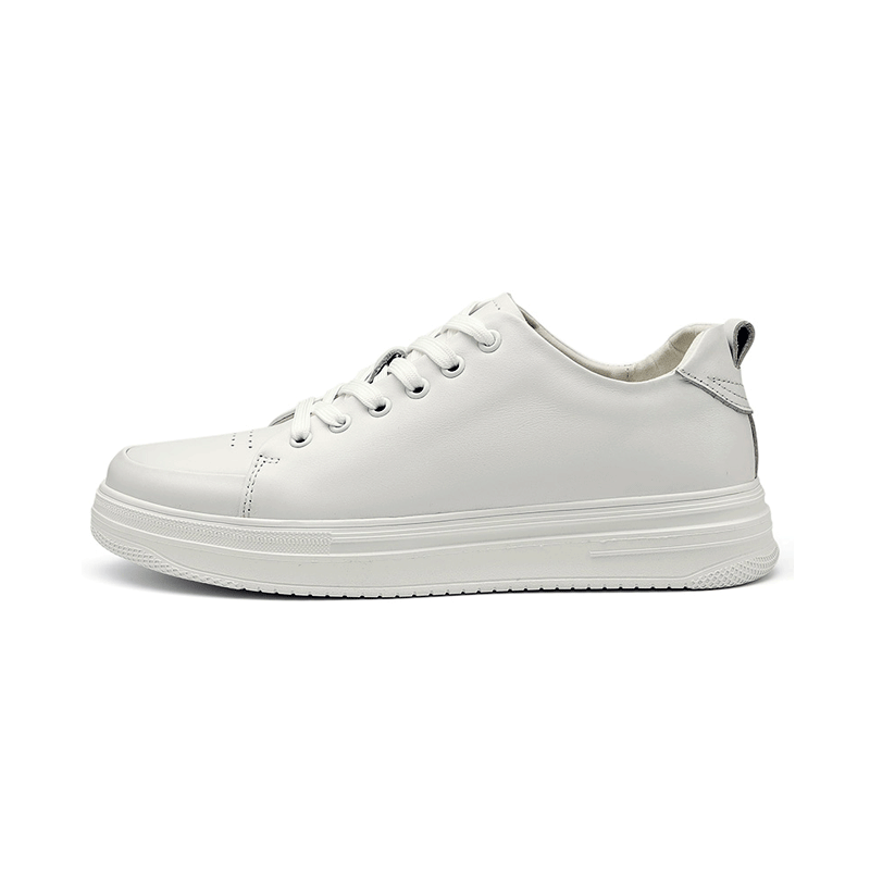 Cruze Height Boosting Sneaker in White | Levante Shoes