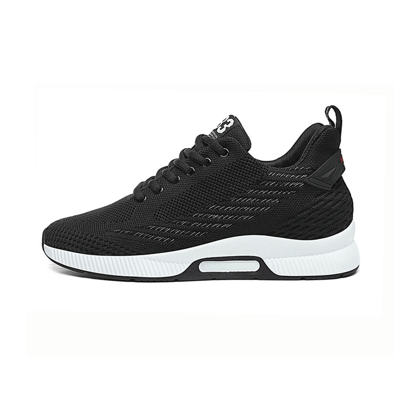 Maverick Black Elevator Sneakers | Levante Shoes