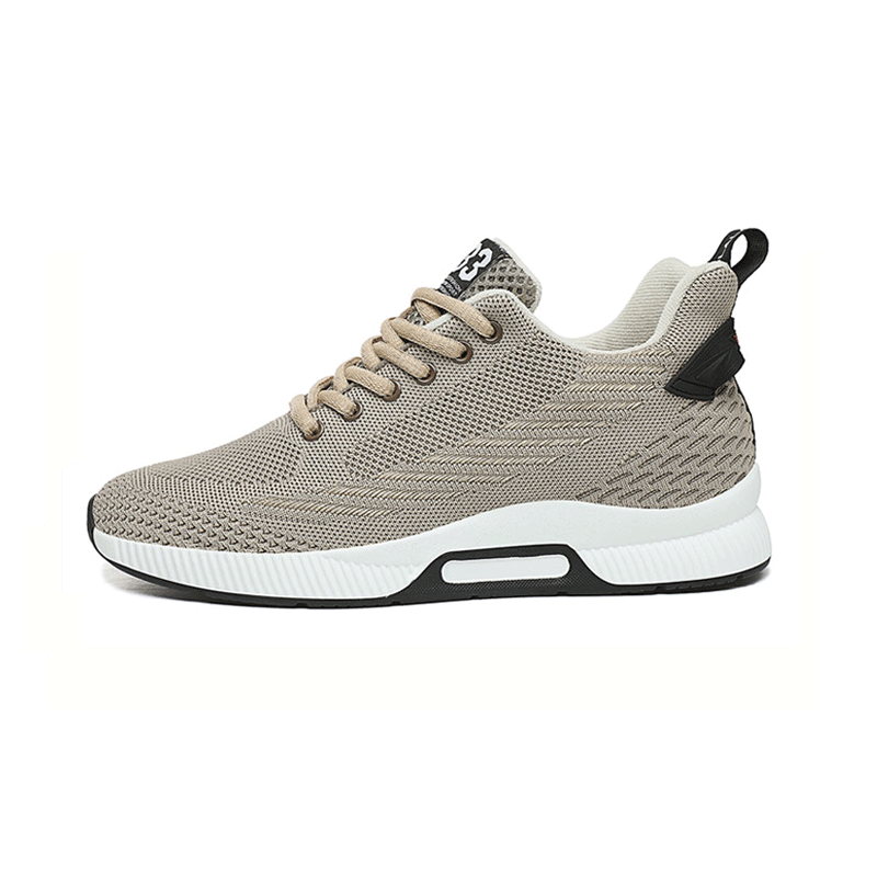Maverick Khaki Elevator Sneakers | Levante Shoes