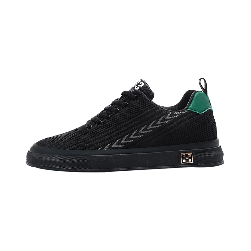 Mod Black Elevator Sneakers | Levante Shoes