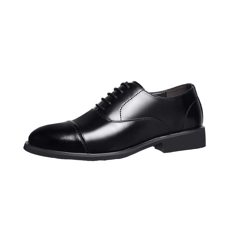 Savant Leather Oxford Elevator Shoe | Levante Shoes
