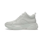 White 3" Boost Elevator Sneaker on White Background