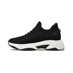 Zenen Black Height Increasing Sneaker | Levante Shoes
