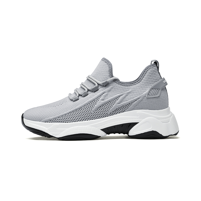 Zenen Silver Height Increasing Sneaker | Levante Shoes