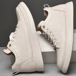 Callan White Leather Sneakers