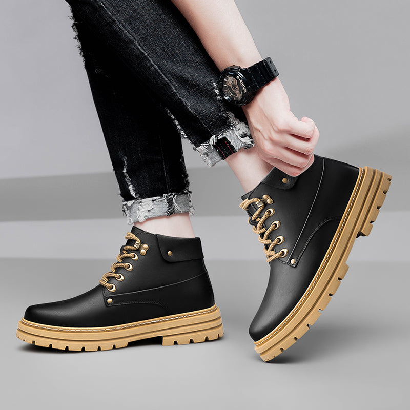 Black Rockie Elevator Boots