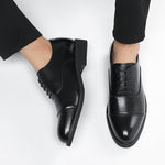 Savant Oxford Elevator Shoes - Top & Side