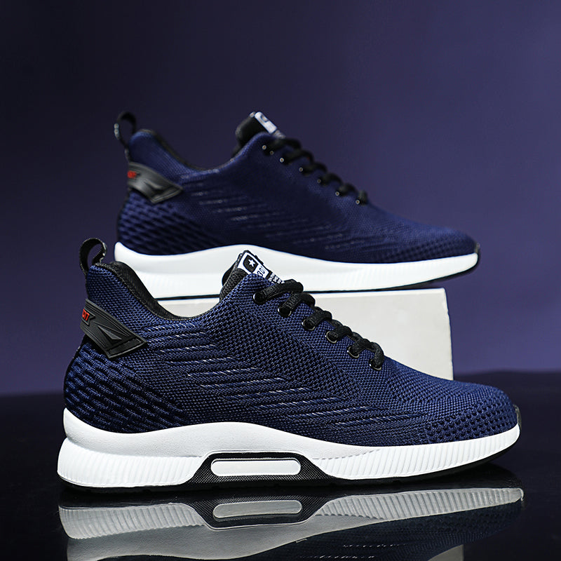 Levante Shoes Maverick 8cm Elevator Shoes in Navy