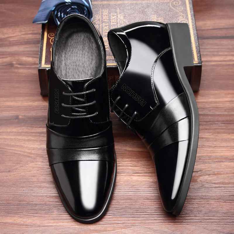 Top View of Ashford Elevator Shoes | Levante Shoes