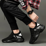 Rocket Black Elevator Sneakers