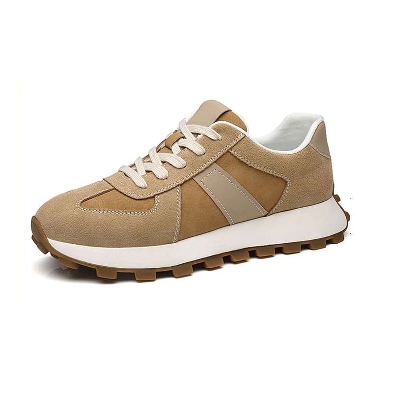 Elevator Sneaker in beige colour
