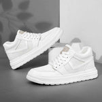 Pair of Drift White Elevator Sneakers | Levante Shoes