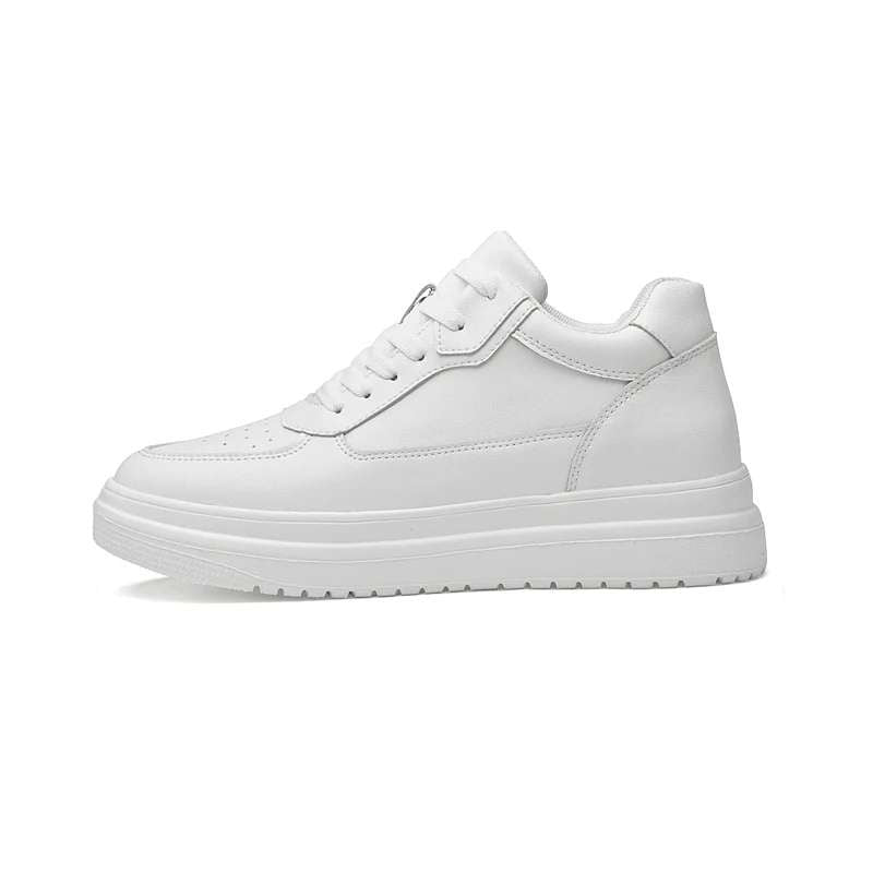 Novo White Elevator Sneaker | Levante Shoes