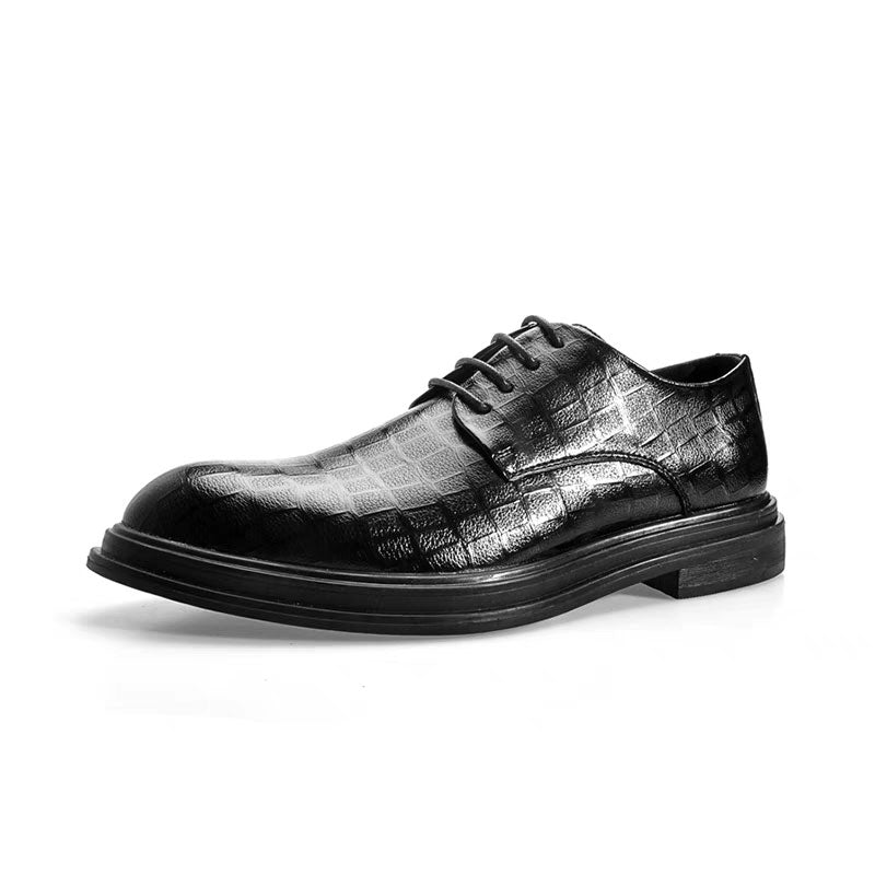 Radcliffe Mock-Croc Leather Shoes