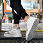 Surge Elevator Sneakers White/Grey